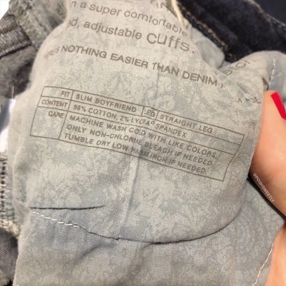 J Jill Slim Boyfriend Straight Leg Jeans - Picture 7 of 11